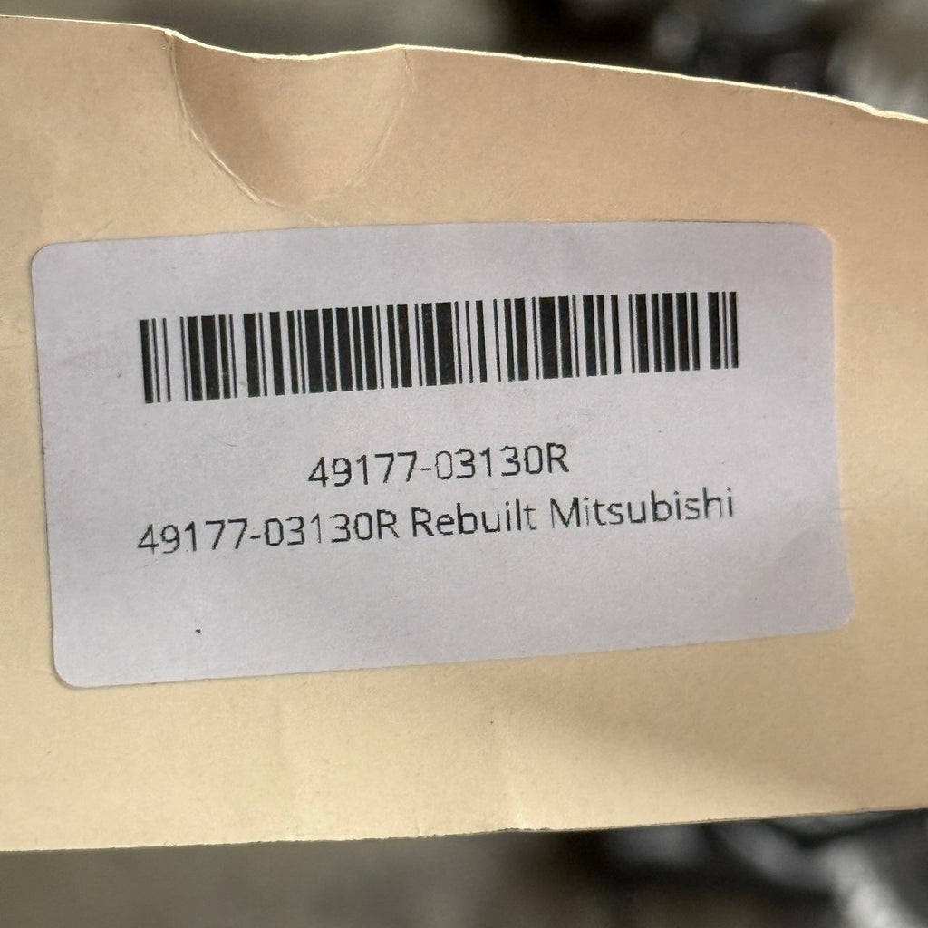 49177-03130R Rebuilt Mitsubishi TD04-12 Turbocharger Fits Mitsubishi Engine - Goldfarb & Associates Inc