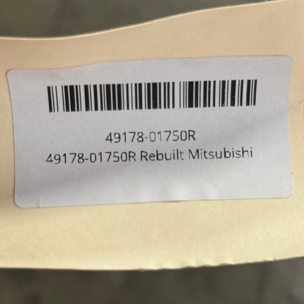 49178-01750 Rebuilt Mitsubishi TD05H Turbocharger fits 2.6L Diesel Engine - Goldfarb & Associates Inc