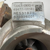 49477-00140N (RE531871) New Mitsubishi TD04L4-09K Turbocharger fits John Deere S250 Tier III 2.4L I4 Engine - Goldfarb & Associates Inc