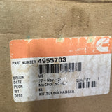 4955703N (4045339 ; 4045340) New Holset HX60 Turbocharger fits Cummins KTA38GC Engine - Goldfarb & Associates Inc