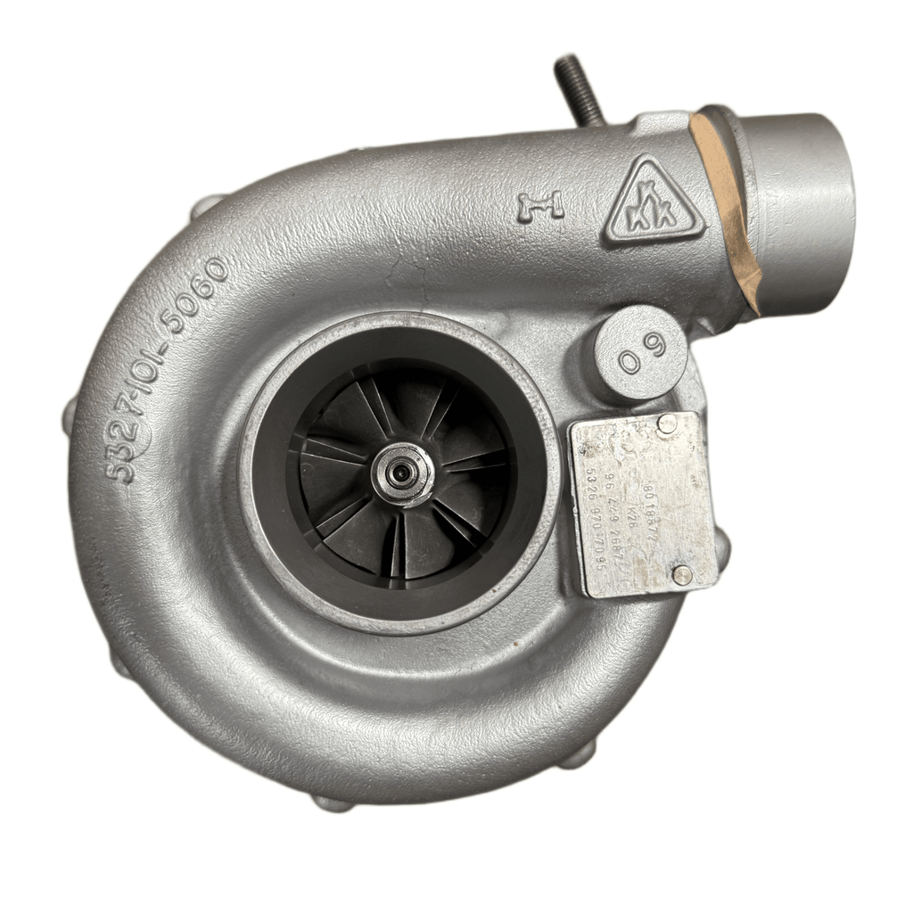5326-970-7095R (8005483) Rebuilt KKK K26 Turbocharger fits Iveco 8061SRM Marine Engine