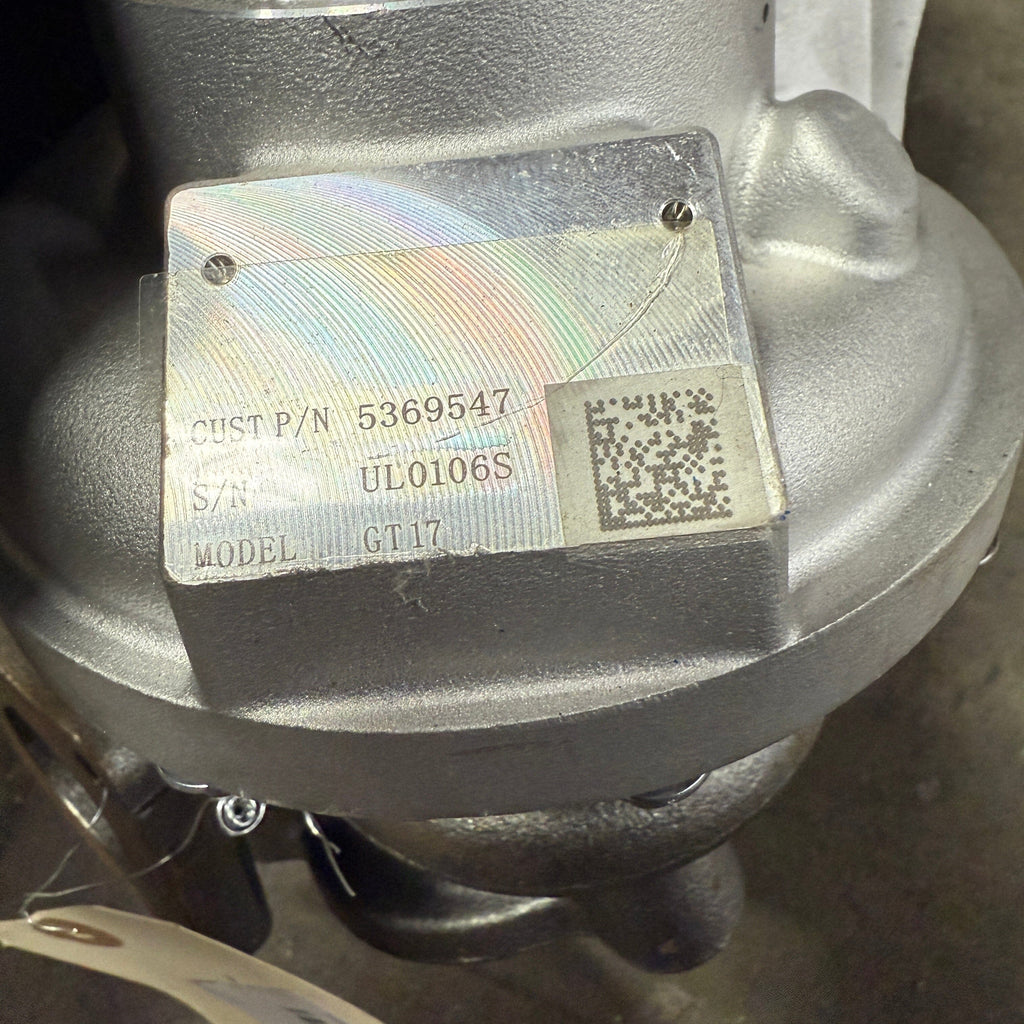 536-9547N New Garrett GT17 Turbocharger fits CAT Perkins C3.6 Engine - Goldfarb & Associates Inc