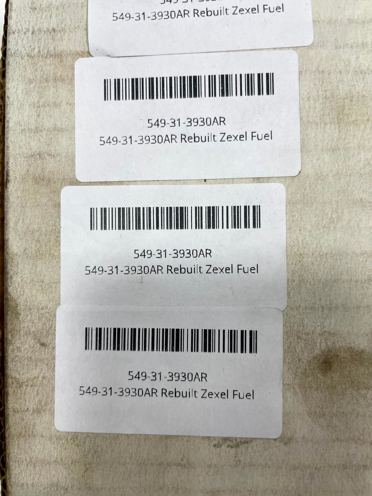 549-31-3930AR (549313930A) Rebuilt Zexel Fuel Injector fits Diesel Engine - Goldfarb & Associates Inc