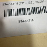 594-6431N (591-6432 ; 900057-5001S) New Garrett GT1749SZNK Turbocharger fits Caterpillar Perkins 3.6L Engine - Goldfarb & Associates Inc
