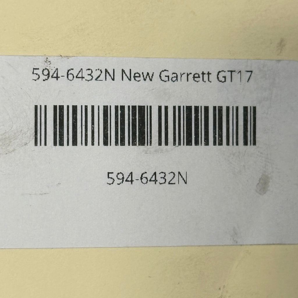 594-6432N New Garrett GT17 Turbocharger fits Caterpillar Perkins C3.6 Engine - Goldfarb & Associates Inc