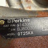 614-3061N (904273-0002) New Garrett GT25KA Turbocharger fits Caterpillar Perkins C7.1 7.0L Engine - Goldfarb & Associates Inc