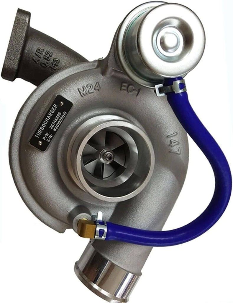 2674A432DR (754127-5003; 754127-0003) New Garrett GT2556 Turbocharger Fits 2006- Perkins Various Agricultural with 1104A-44T Engine - Goldfarb & Associates Inc