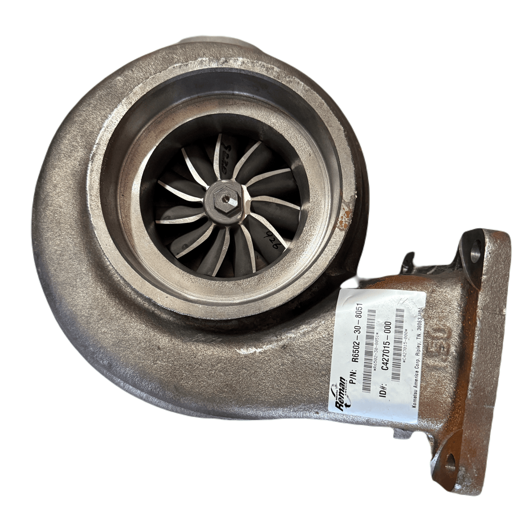 6502-30-8051N (KTR130-C-10D-3) New Turbocharger Fits Komatsu Diesel Engine - Goldfarb & Associates Inc