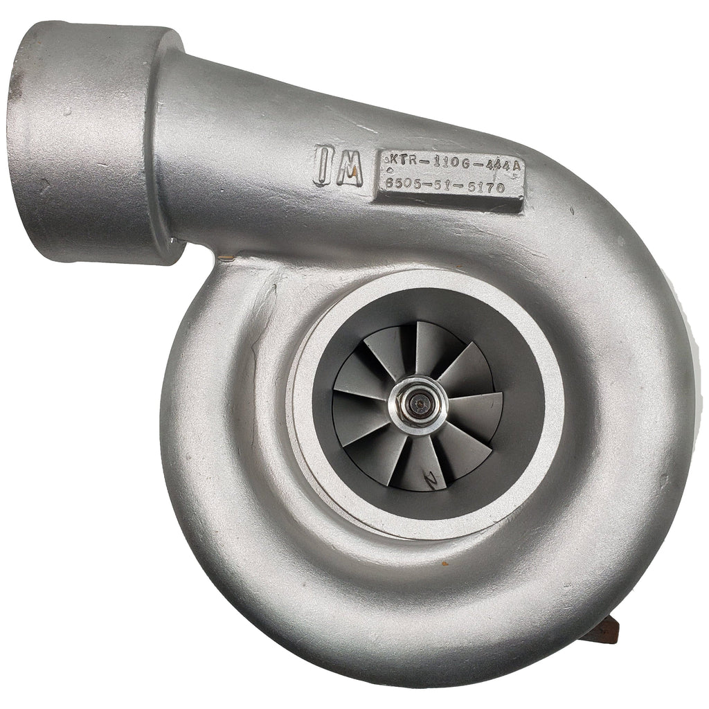 6505-51-5070N (KTR-110G-331A) New Turbocharger Fits Komatsu Diesel Engine - Goldfarb & Associates Inc