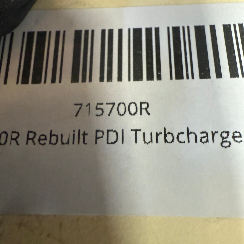 715700R Rebuilt PDI Turbcharger fits Cummins ISX Engine