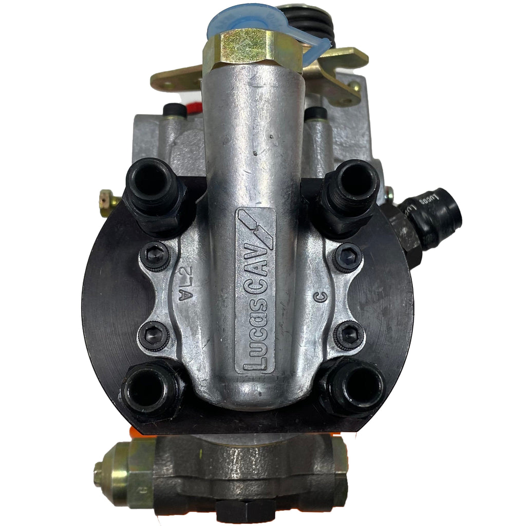 8523A030ADR (56L1100/1/2400; DPS8523A030A; 26459 JGG; 56L 1100/1/240) Rebuilt Lucas Fuel Injection Pump Type 906 Fits Ford 555C Backhoe Diesel Engine - Goldfarb & Associates Inc
