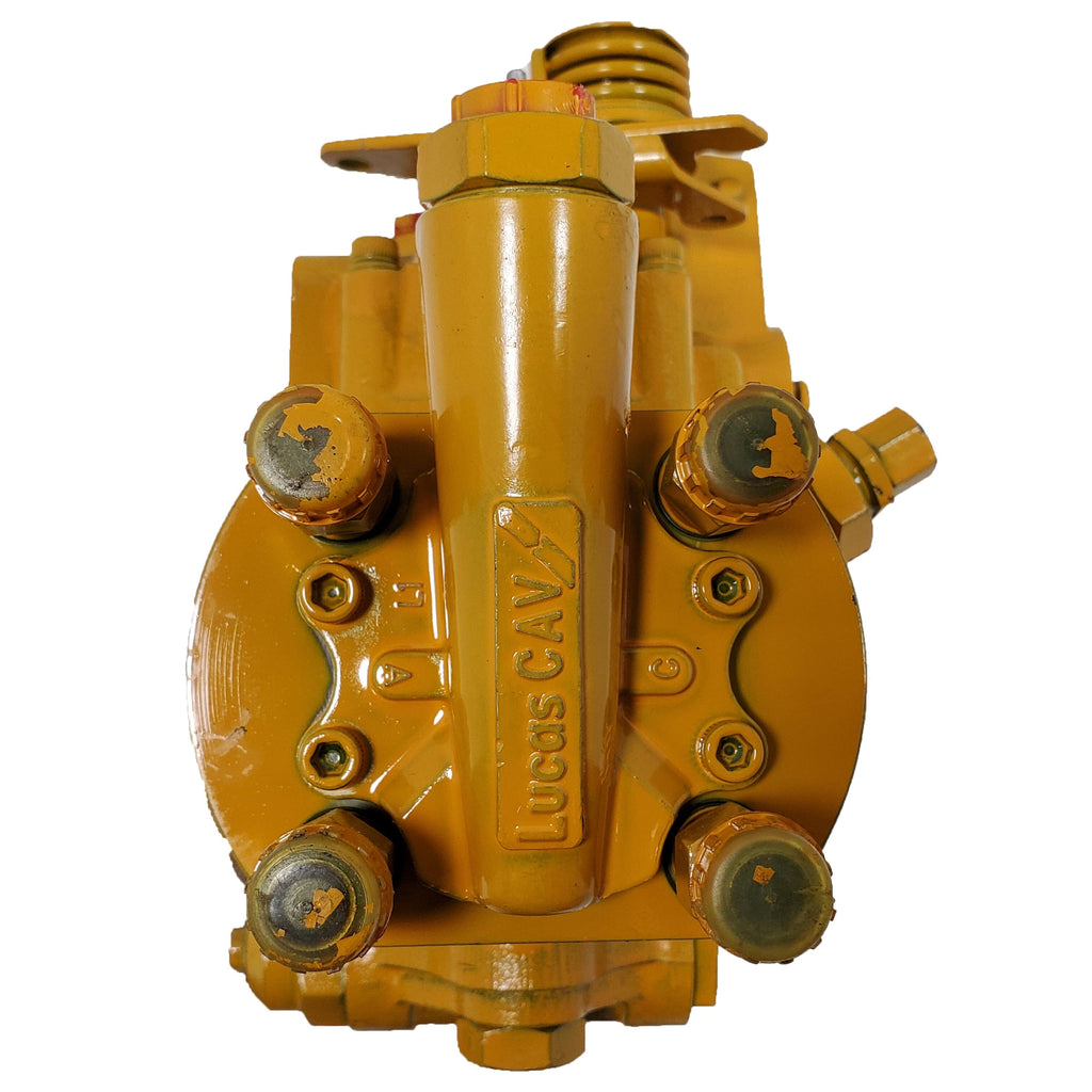 8523A030ADR (56L1100/1/2400; DPS8523A030A; 26459 JGG; 56L 1100/1/240) Rebuilt Lucas Fuel Injection Pump Type 906 Fits Ford 555C Backhoe Diesel Engine - Goldfarb & Associates Inc