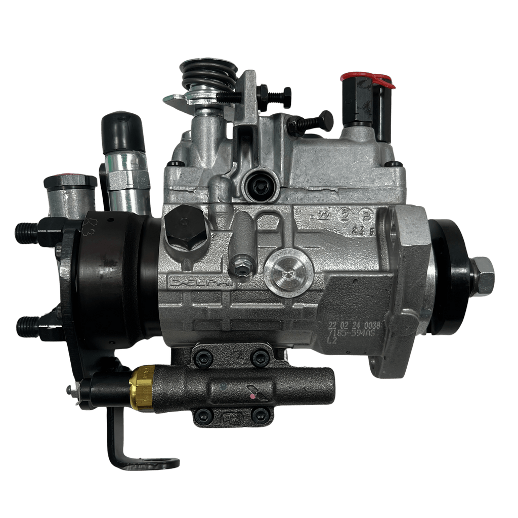 8920A593GN (U2644F527MG/2/2360) New Delphi 4 Cylinder Injection Pump Type 1183 Fits 2002 Terex 760 Backhoe Loader Diesel Engine - Goldfarb & Associates Inc