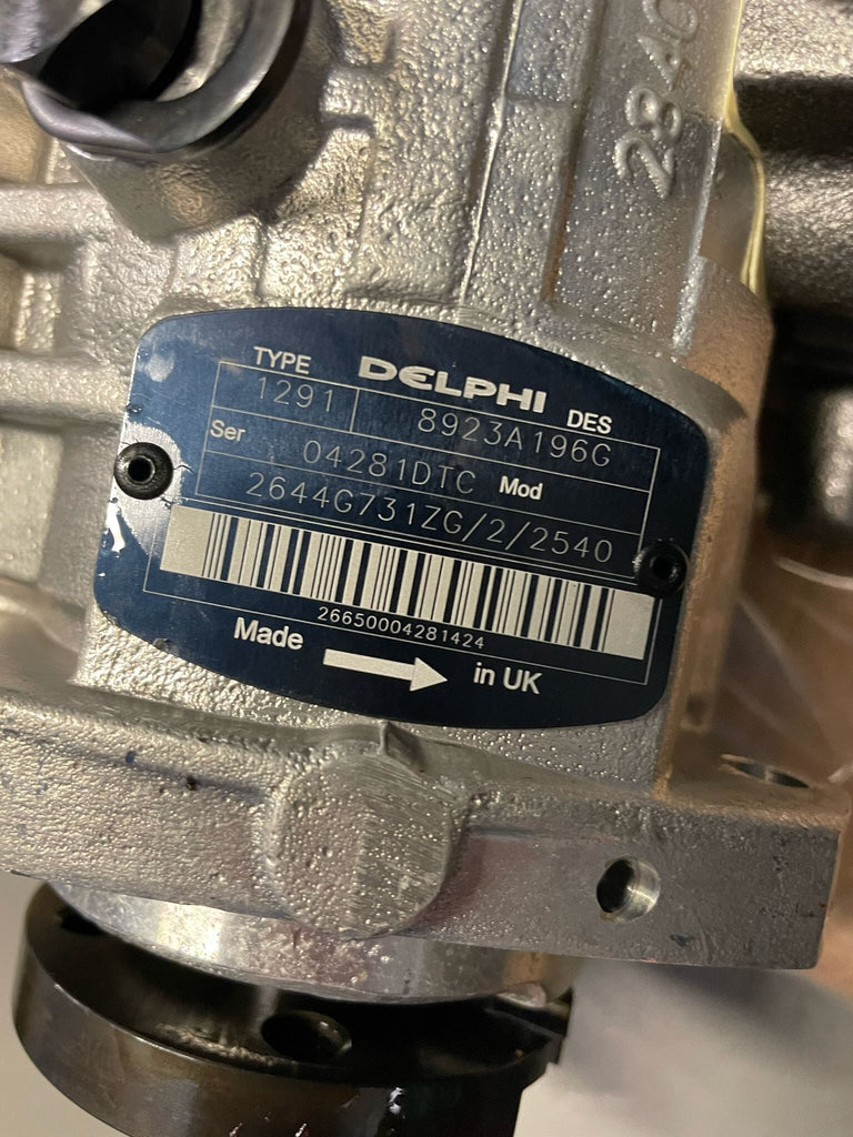 8923A090GN (2644F209) New Delphi DP200 Injection Pump fits Perkins Darwen 4T LP5 Engine - Goldfarb & Associates Inc