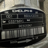 8924A323WN (8924A320W; RE505961, SE501192) New Delphi Injection Pump Fits John Deere 7525 Diesel Engine - Goldfarb & Associates Inc