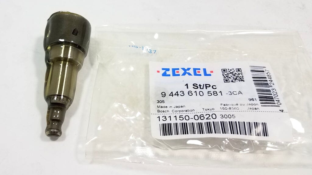9-443-610-581N (131150-0620) New Bosch Plunger & Barrel fits Zexel Engine - Goldfarb & Associates Inc