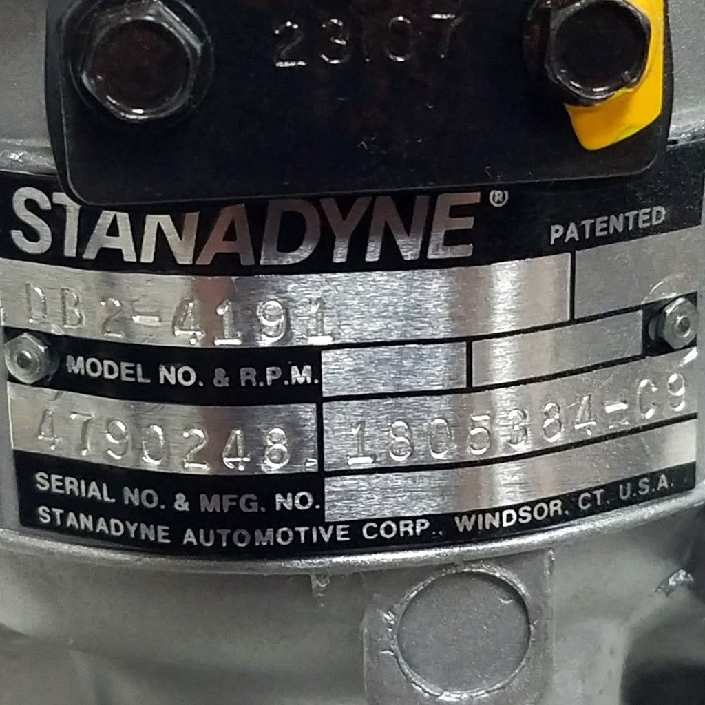 DB2-4191R (DB2829-4244; DB2829-4191; 1805384C92; DB2-4244) Rebuilt Stanadyne Injection Pump Fits 6.9 Liter 1983 Navistar S Series Truck Diesel Engine - Goldfarb & Associates Inc