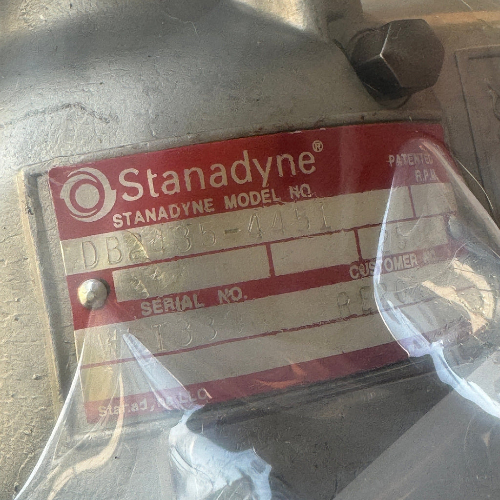 DB2435-4451DR (04451 ; RE20211) Rebuilt Stanadyne Injection Pump fits John Deere 4219D 410B Backhoe Loader Engine - Goldfarb & Associates Inc