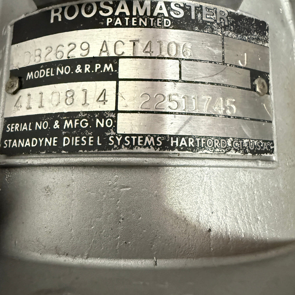 DB2629-4106R (22511745) Rebuilt Stanadyne Injection Pump fits GM 4.3L Engine - Goldfarb & Associates Inc