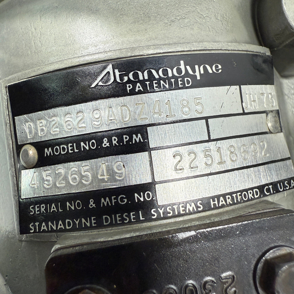 DB2629-4185R (22518692) Rebuilt Stanadyne Injection Pump fits GM Diesel Engine