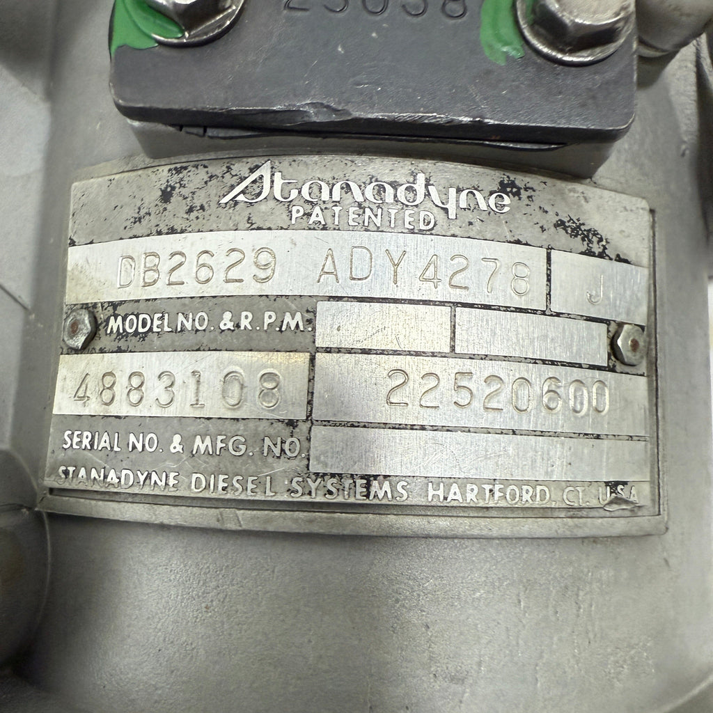 DB2629-4278R (22520600) Rebuilt Stanadyne Injection Pump fits GM 4.3L Engine