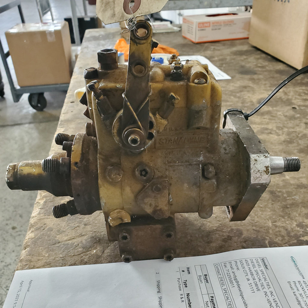 DB4429-5568R (05568; RE502380) Rebuilt Stanadyne Injection Pump fits John Deere Forklift Engine - Goldfarb & Associates Inc