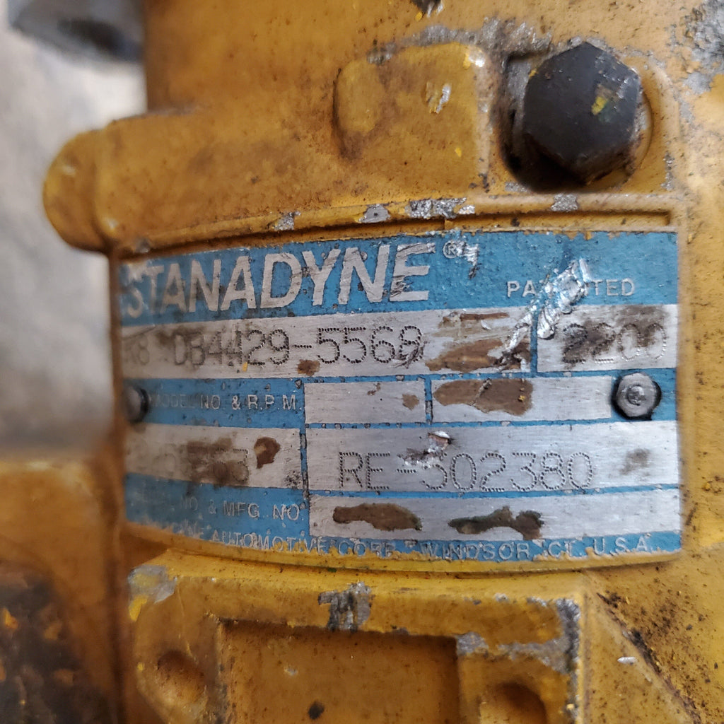 DB4429-5568DR (05568; RE502380) Rebuilt Stanadyne Injection Pump fits John Deere Forklift Engine - Goldfarb & Associates Inc