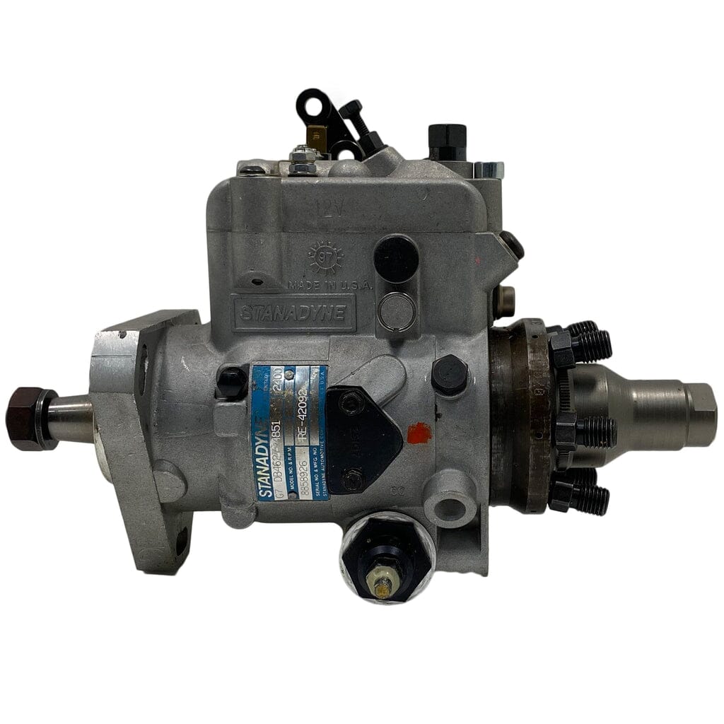 DB4629-5327R (RE67765) Rebuilt Stanadyne Injection Pump fits John Deere 6068T 690E LC Excavator Engine - Goldfarb & Associates Inc