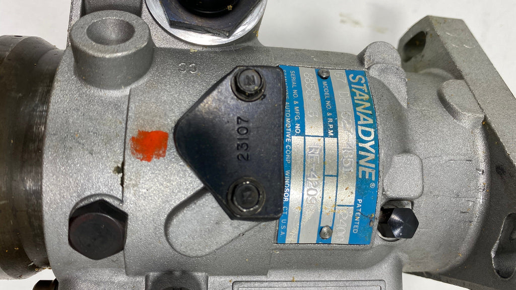 DB4627-4851DR (04851 ; RE42092) Rebuilt Stanadyne Injection Pump fits John Deere 6068DF OEM (97 kW) Engine - Goldfarb & Associates Inc