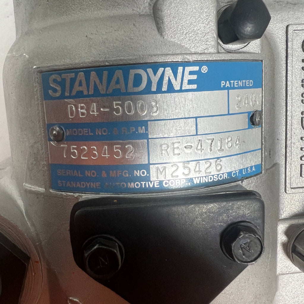 DB4629-5003DR (05003 ; RE47184) Rebuilt Stanadyne Injection Pump fits John Deere 6068TF OEM (130 kW) Engine - Goldfarb & Associates Inc