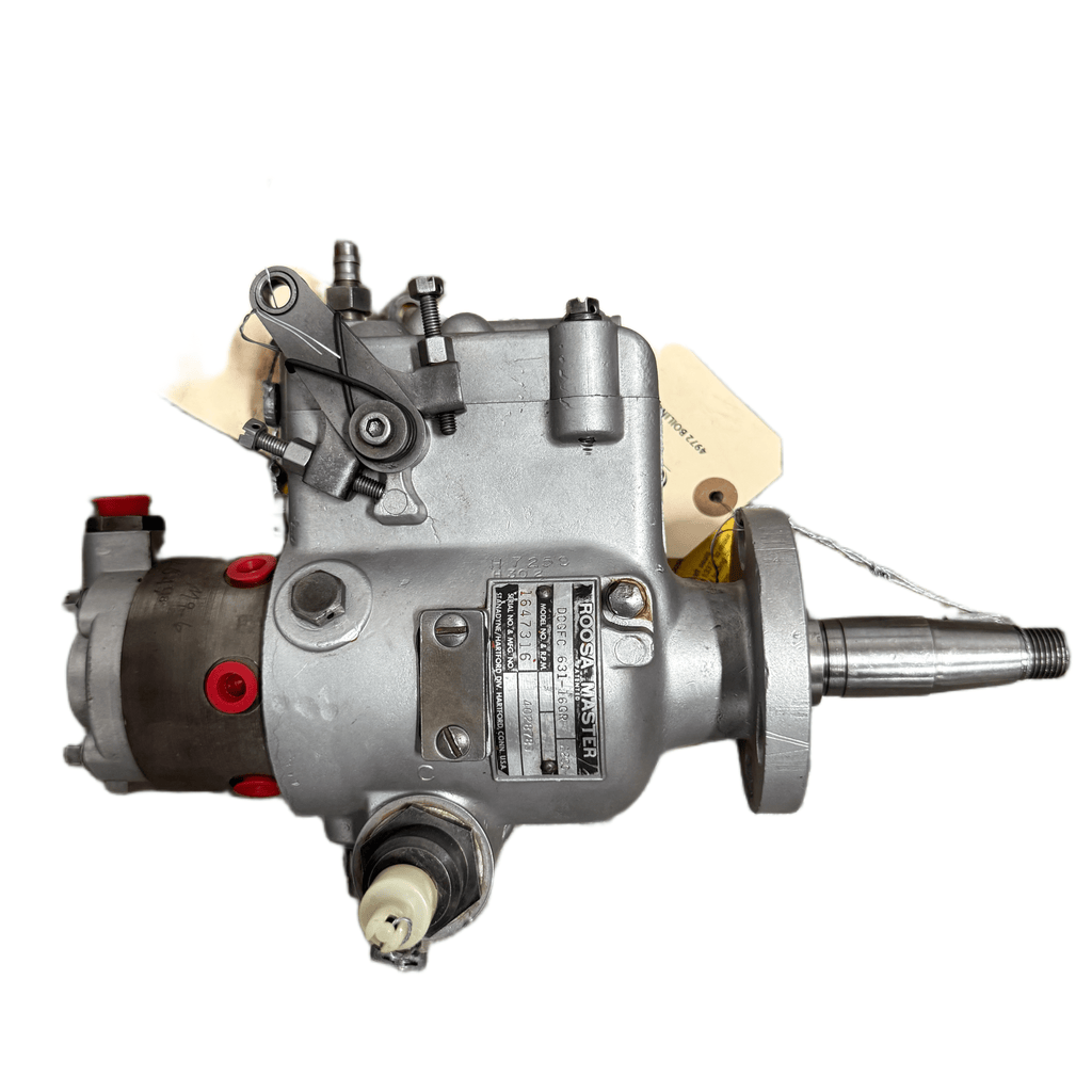 DBGFC631-16GRR (4070183R91) Rebuilt Roosa Master Fuel Pump IHC Diesel Fuel Tractor Engine - Goldfarb & Associates Inc