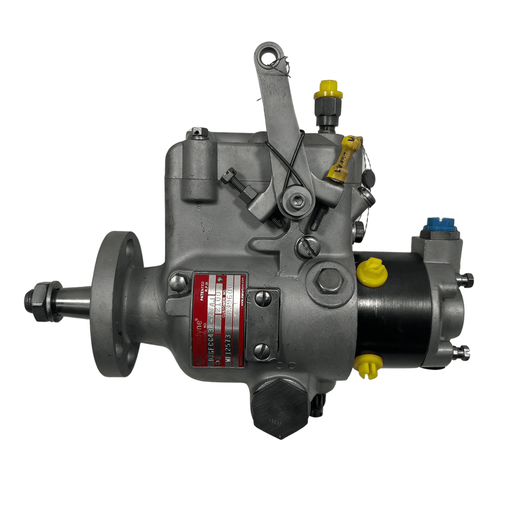 DBGFCC431-43AJDR (A39600 ; DB0-2525) Rebuilt Roosamaster Injection Pump fits Case G118D 580 CK Tractor Engine - Goldfarb & Associates Inc