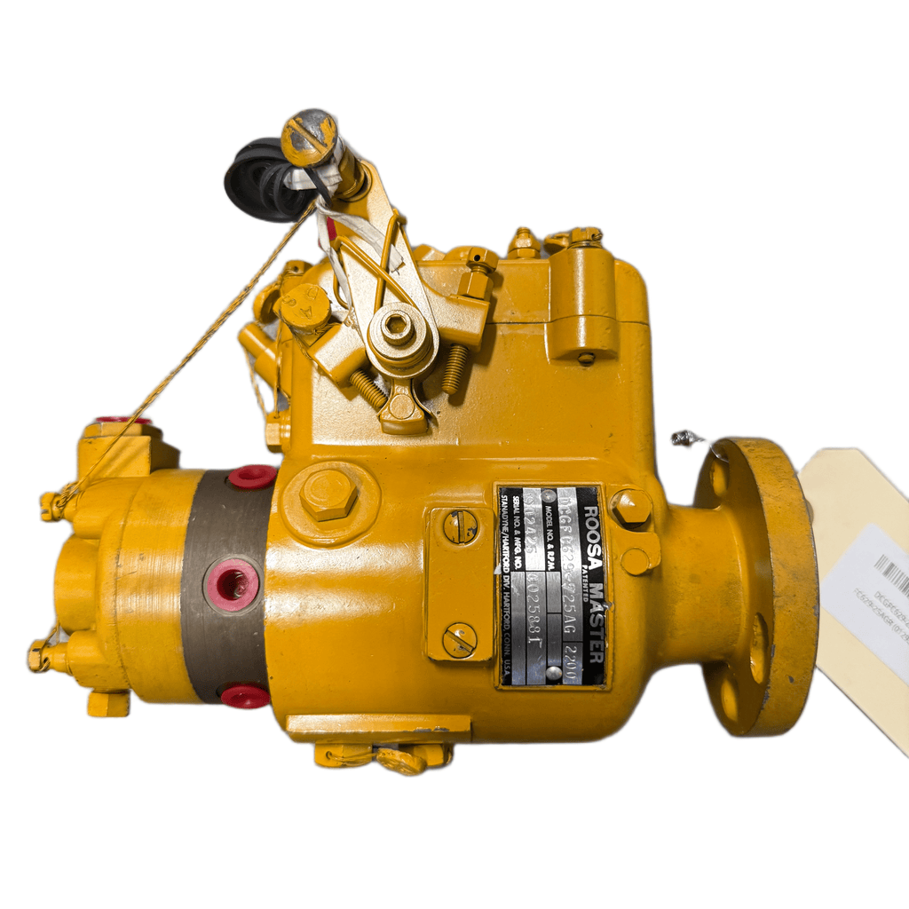 DCGFC629-25AGR (01293 ; 4025881) Rebuilt Roosamaster Injection Pump fits Allis Chalmers 3500 D21 Tractor Engine - Goldfarb & Associates Inc