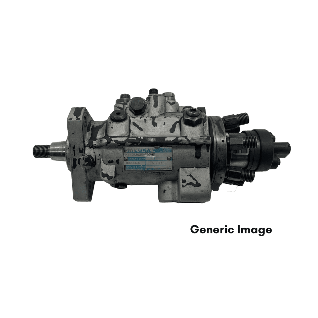 DE2635-6320DR (06320 ; RE-568067) Rebuilt Stanadyne Injection Pump fits John Deere 6068 T&D 300 SERIES Engine - Goldfarb & Associates Inc