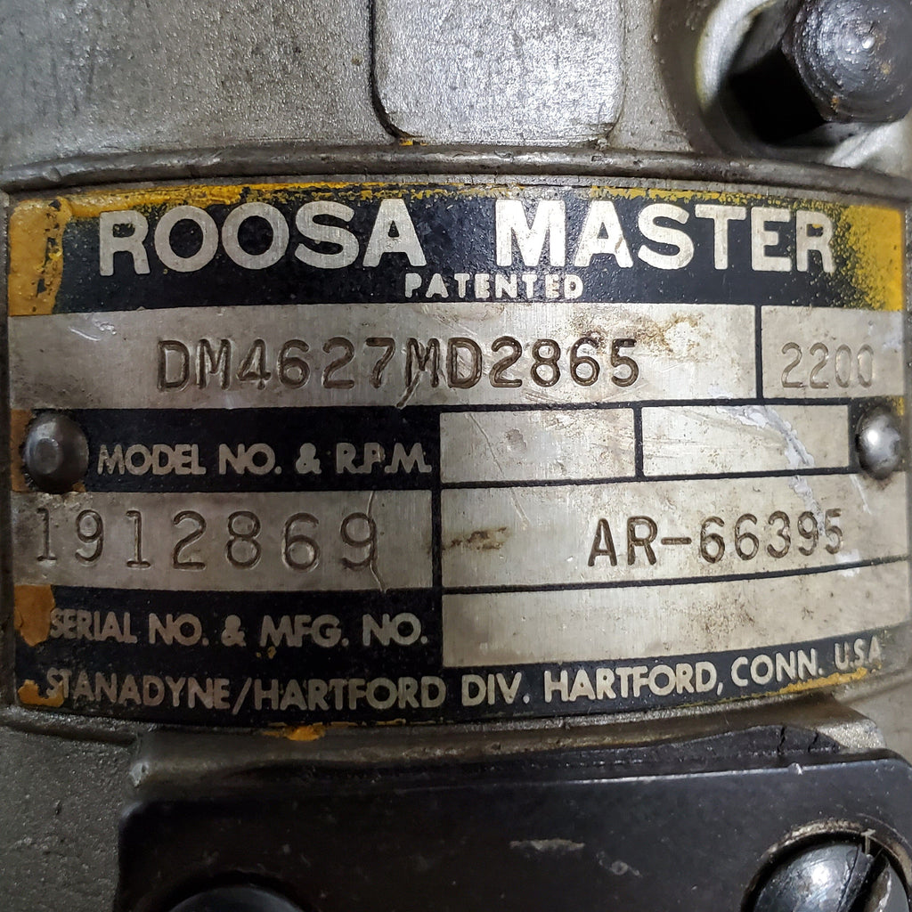 DM4627-2865R (02865 ; AR66395) Rebuilt Stanadyne Injection Pump fits John Deere 6414D OEM 6414D Engine - Goldfarb & Associates Inc