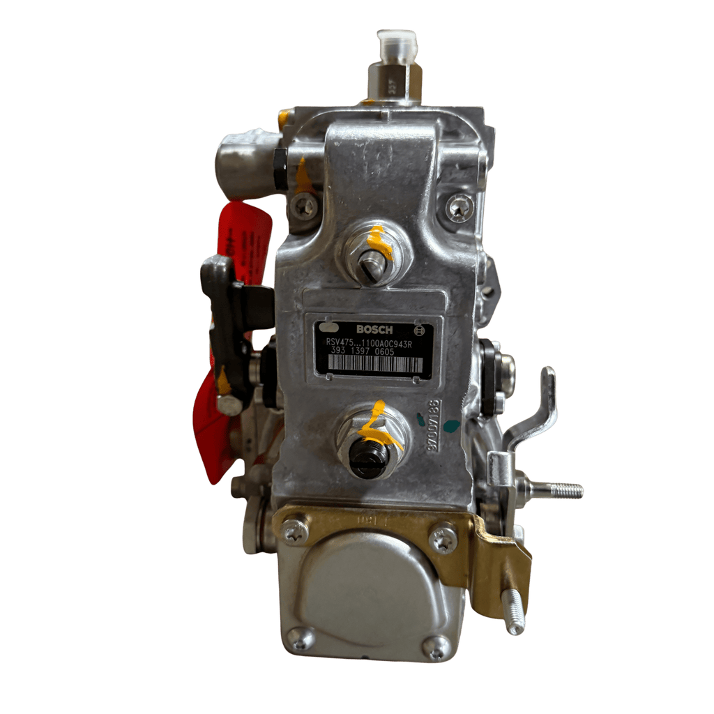 F-002-A0Z-063N (3931397; PES4A95D120RS2927; J931397) New Bosch 4 Cylinder A Injection Pump Fits Cummins Case Skid Steer 1845C / 75XT and Trencher 660 Diesel Engine - Goldfarb & Associates Inc