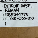 F-00E-200-210R (5234775) Rebuilt Detroit Series 92 Fuel Injector fits Diesel Engine - Goldfarb & Associates Inc