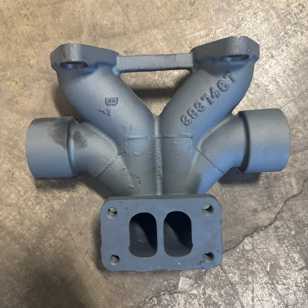 3937467N New Holset T3 Exhaust Manifold Fits Cummins Tier 3 Construction 8.3 L C Diesel Engine - Goldfarb & Associates Inc
