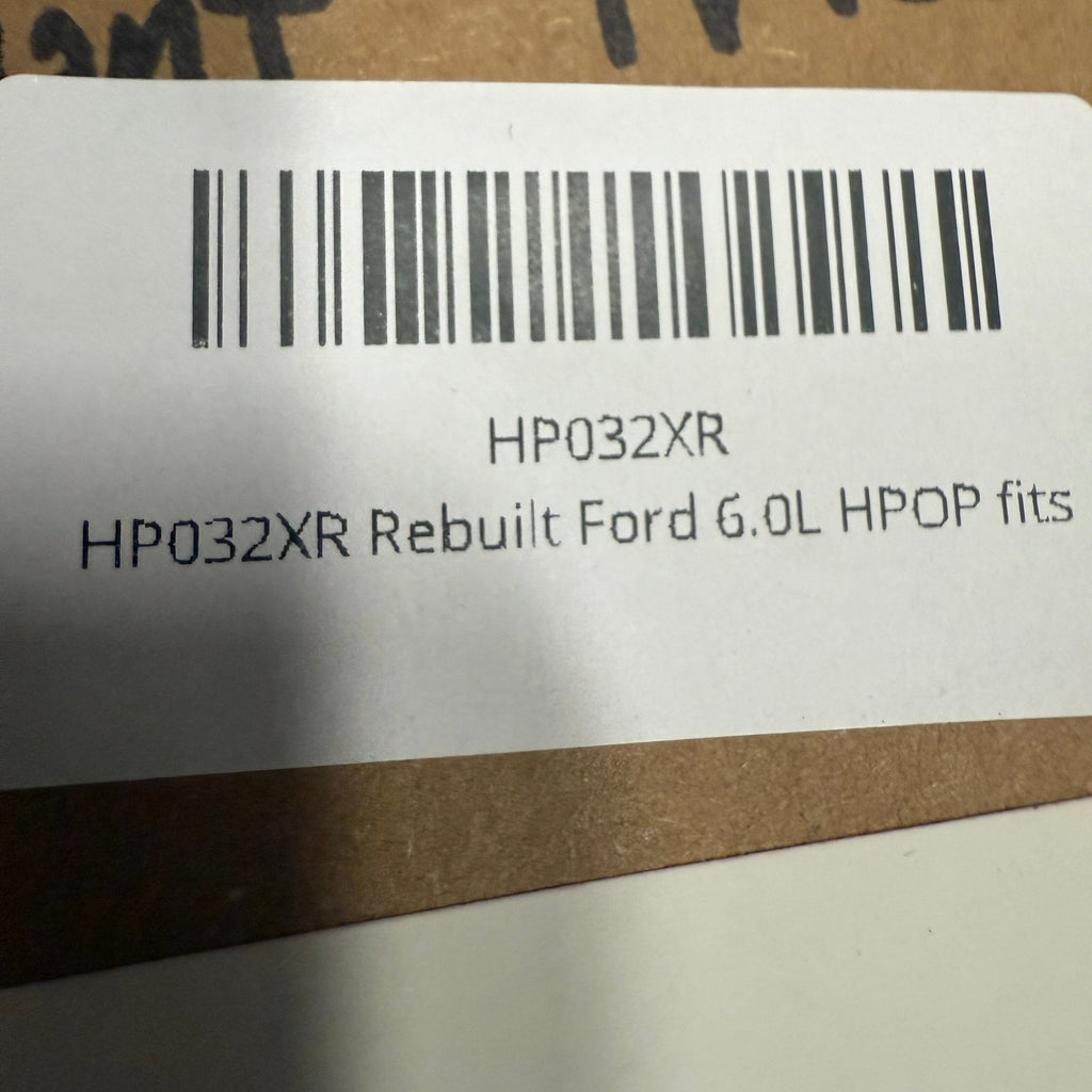 HP032XR Rebuilt Ford 6.0L HPOP fits 2003-2004 Ford 6.0 Engine - Goldfarb & Associates Inc