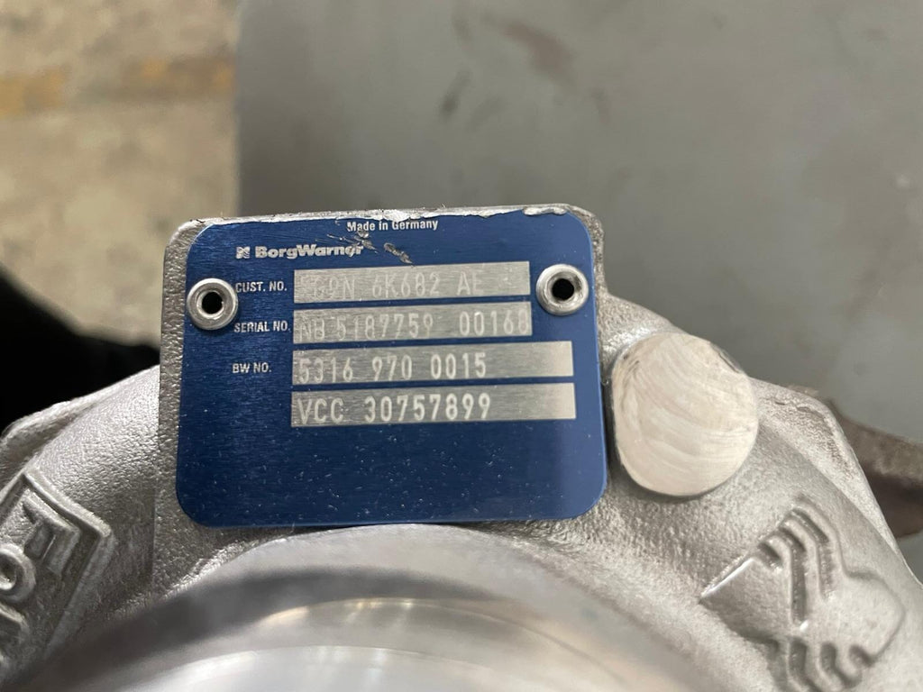 5316-970-0015Nx (7G9N-6K682-AE) New Damage Borg Warner K16 Turbocharger fits Volvo B6304T2 Engine - Goldfarb & Associates Inc