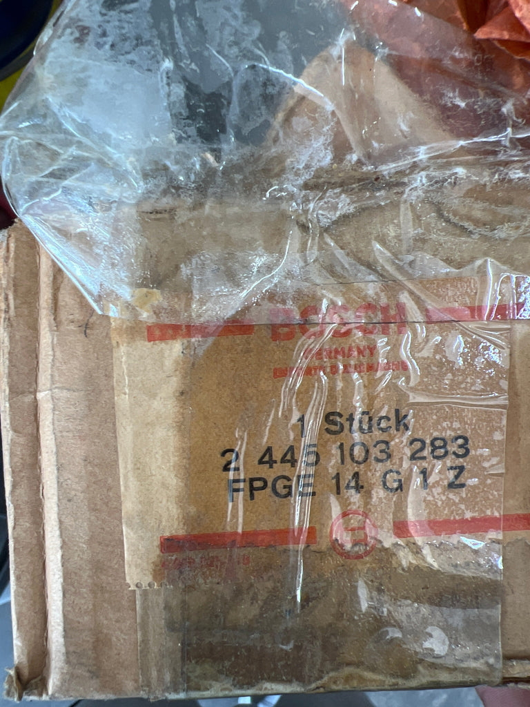 2-445-103-283N (2445103283) SUPPLY PUMP HOUSING NO TAGN New Bosch Housing For A Supply Pump With a 2 Bolt Flange - Goldfarb & Associates Inc