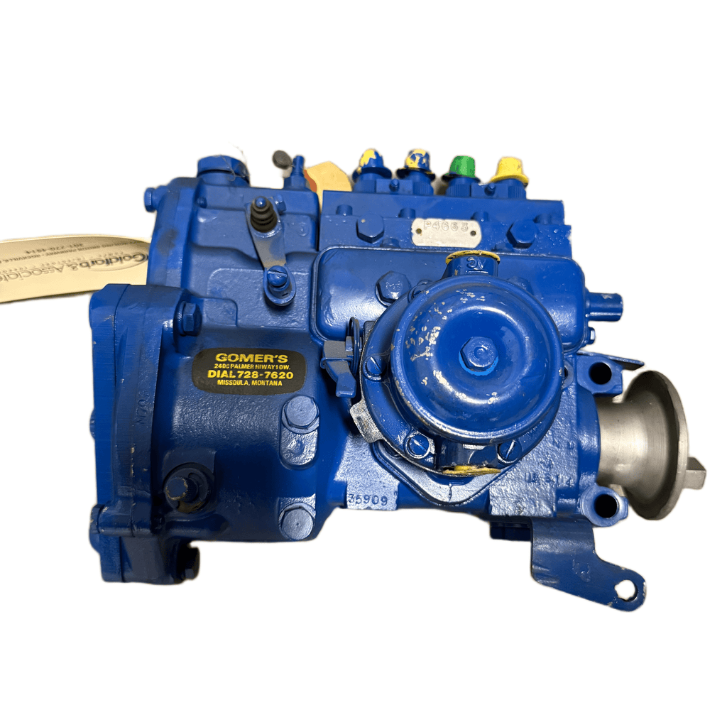 P4663R Rebuilt Simms 4 Cyl Injection Pump fits Diesel Engine - Goldfarb & Associates Inc