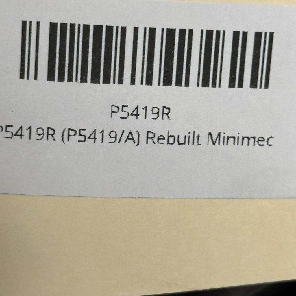 P5419R (P5419/A) Rebuilt Minimec Injection Pump fits Ford Engine - Goldfarb & Associates Inc