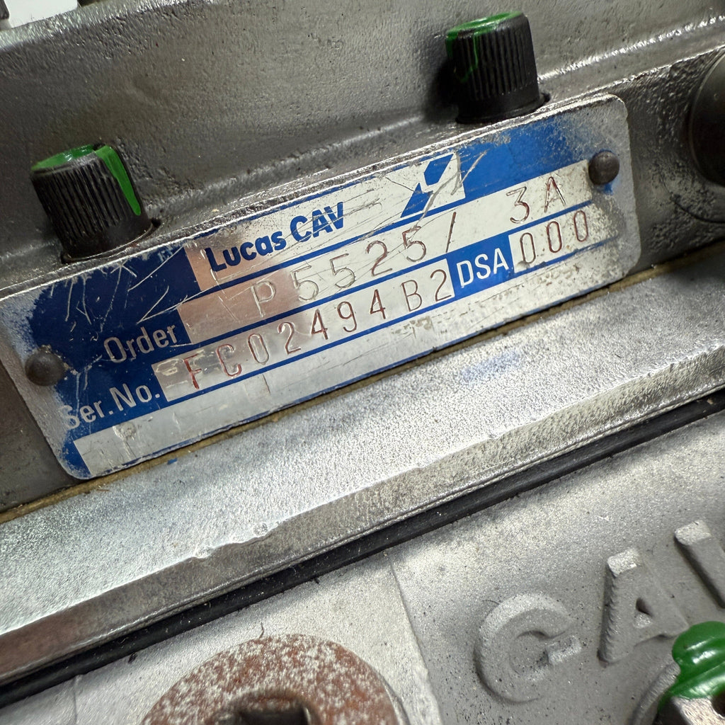 P5525/3AR Rebuilt Lucas Cav Injection Pump fits Diesel Engine