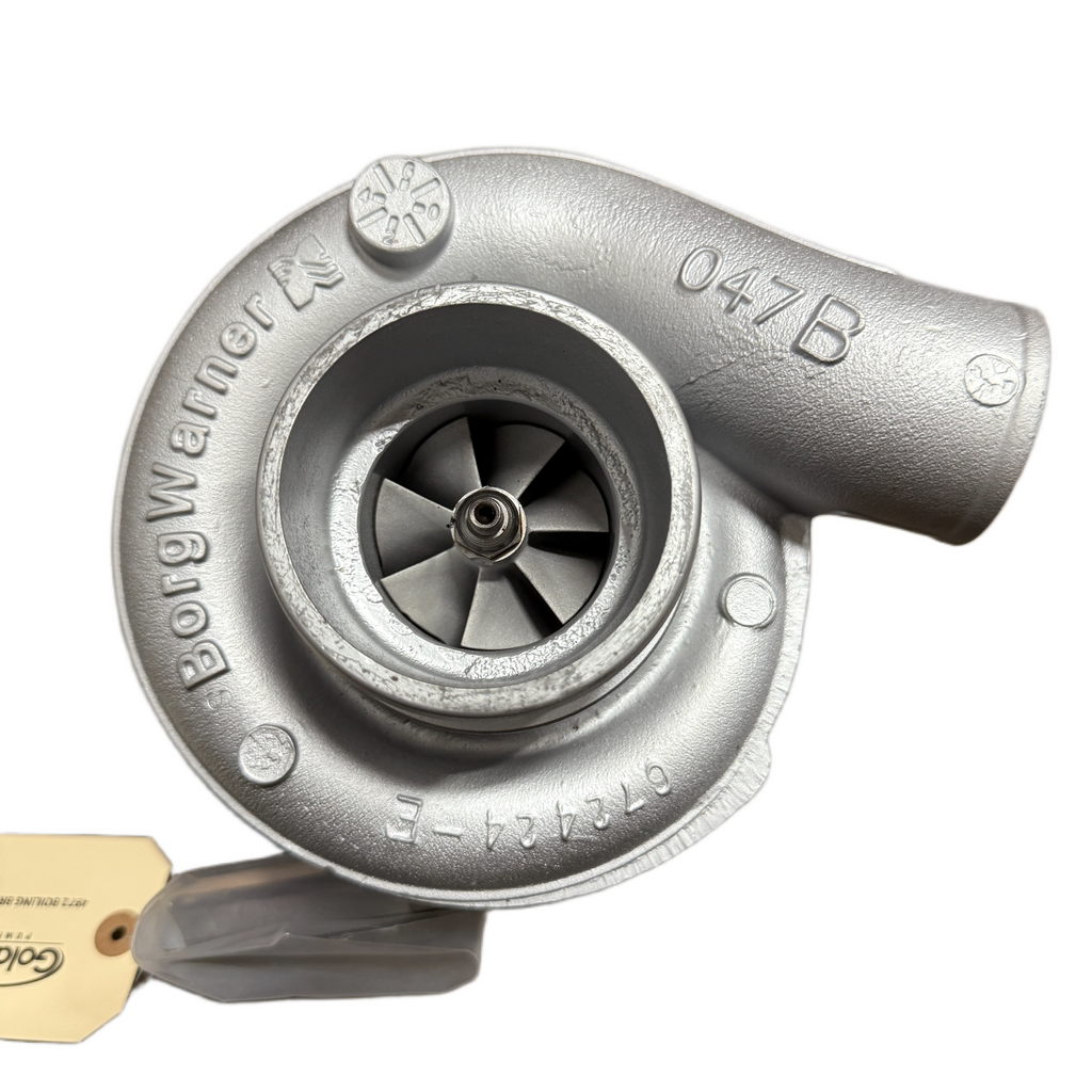 RE518094R (RE516007 ; RE519800) Rebuilt Borg Warner S200 Turbocharger fits John Deere 6068H 6.8L Engine