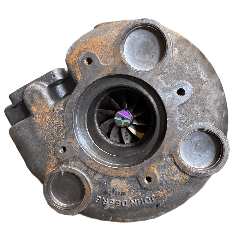 RE544926N (179459) New Borg Warner S410W091 Turbocharger fits John Deere Marine Engine - Goldfarb & Associates Inc