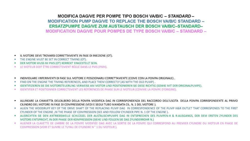 0-460-303-022DR (AT23891; AT23889) Rebuilt Bosch VA Upgrade Injection Pump Fits 1975 John Deere 2.5L 32kW M43 1120 Diesel Engine - Goldfarb & Associates Inc