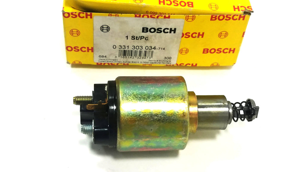 0-331-303-034 (068911287A) New Bosch Starter Solenoid Switch Volkswagen - Goldfarb & Associates Inc
