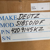 4209145KZR (313274) Rebuilt Schwitzer S1B Turbocharger fits Deutz Engine - Goldfarb & Associates Inc