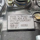 0-460-424-470R (504374941) Rebuilt Bosch VE 4 Cylinder Injection Pump Fits Case Iveco Engine - Goldfarb & Associates Inc